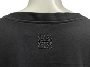 LOEWE ロエベ 半袖Ｔシャツ 23SS フェンネル パウラズ イビザ コットン ブラック サイズL H616Y22X53 美品 中古 59397