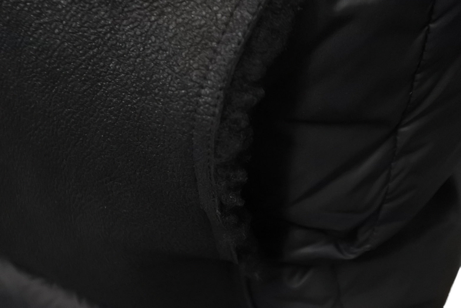 Rick Owens リックオウエンス ダウンベスト ナイロン ムートン Rick Owens リックオウエンス ダウンベスト ナイロン ムートン