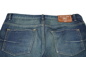 Christian Dior クリスチャンディオール デニムパンツ 1947 22AW ビンテージ加工 31 193D011BY513 美品 中古 59403