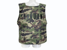 Load image into Gallery viewer, SANKUANZ サンクアンズ ベスト ミリタリー カモ 迷彩 カーキ ポリアミド サイズL SKZ19SS0VE0100 美品 中古 59407