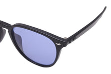 画像をギャラリービューアに読み込む, Ray-Ban レイバン サングラス 53□20 150 2N プラスチック ブラック ブルー RB4259F 601/80 美品 中古 59435 