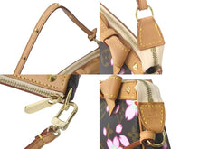 Load image into Gallery viewer, 極美品 LOUIS VUITTON ルイ ヴィトン 村上隆 ポシェットアクセソワール M92006 モノグラムチェリーブロッサム 中古 59436
