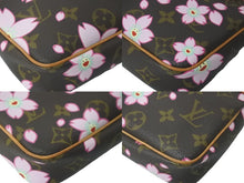 Load image into Gallery viewer, 極美品 LOUIS VUITTON ルイ ヴィトン 村上隆 ポシェットアクセソワール M92006 モノグラムチェリーブロッサム 中古 59436