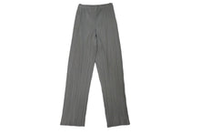 Load image into Gallery viewer, ISSEY MIYAKE イッセイミヤケ テーパードパンツ ウエストゴム 両サイドポケット ポリエステル チャコールグレー 3 美品 中古 59438