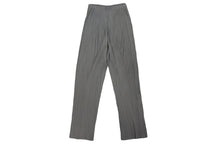Load image into Gallery viewer, ISSEY MIYAKE イッセイミヤケ テーパードパンツ ウエストゴム 両サイドポケット ポリエステル チャコールグレー 3 美品 中古 59438