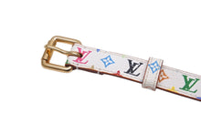 Load image into Gallery viewer, LOUIS VUITTON ルイヴィトン ベルト サンチュール キャレ モノグラム M9272U マルチカラー 90 美品 中古 59441