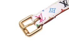 Load image into Gallery viewer, LOUIS VUITTON ルイヴィトン ベルト サンチュール キャレ モノグラム M9272U マルチカラー 90 美品 中古 59441