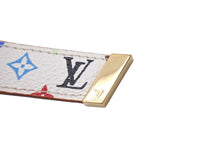 Load image into Gallery viewer, LOUIS VUITTON ルイヴィトン ベルト サンチュール キャレ モノグラム M9272U マルチカラー 90 美品 中古 59441