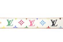 Load image into Gallery viewer, LOUIS VUITTON ルイヴィトン ベルト サンチュール キャレ モノグラム M9272U マルチカラー 90 美品 中古 59441