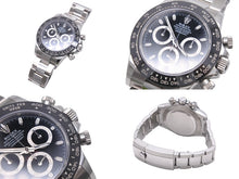 Load image into Gallery viewer, ロレックス コスモグラフ デイトナ 116500LN 2022年 ランダム番 自動巻き ステンレススチール 鏡バックル クロノグラフ 黒 美品 中古