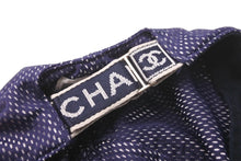 Load image into Gallery viewer, CHANEL シャネル スポーツライン キャップ スポーツキャップ メッシュ ココマーク ネイビー 美品 中古 59450