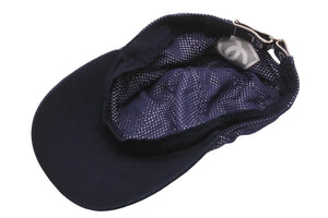 CHANEL シャネル スポーツライン キャップ スポーツキャップ メッシュ ココマーク ネイビー 美品 中古 59450