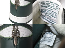 Load image into Gallery viewer, CHROME HEARTS NIKE クロムハーツ ナイキ スニーカー ダンクハイ プログリーン ダガー シルバー金具 27.5cm 59451