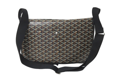 極美品 GOYARD ゴヤール ショルダーバッグ カペシアンMM CAPETIMMLTY01CG01P ブラック シルバー金具 中古 59454