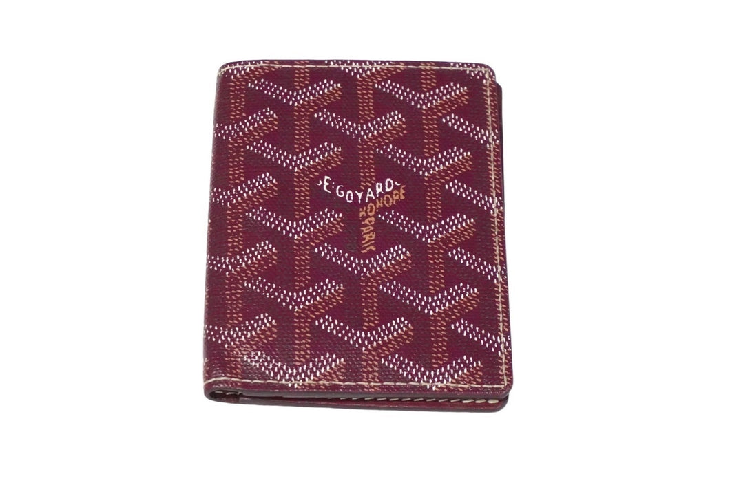 GOYARD ゴヤール　パスケース ゴヤール GOYARD グルネルパスポートケース ブラック PVC/レザー