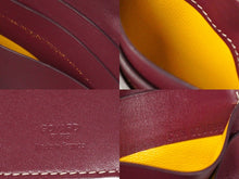 Load image into Gallery viewer, GOYARD ゴヤール SAINT MARC サンマルク パスケース カードケース ワインレッド ヘリンボーン柄 美品 中古 59455