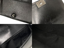 Load image into Gallery viewer, CHANEL シャネル ショルダーバッグ ボーイシャネル 23番台 ブラック ラムスキン ヴィンテージシルバー金具 美品 中古 59465