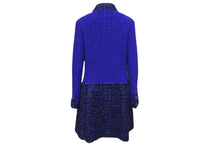 Load image into Gallery viewer, 極美品 CHANEL シャネル ジャケット 2022-2023AW ロングツイードジャケット ブルー サイズ34 P73179V64585 中古 59467