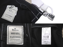 画像をギャラリービューアに読み込む, 新品未使用 Maison MIHARA YASUHIRO MMY ビッグジップ ブルゾン ブラック ポリエステル サイズ46 A12BL062 中古 59479