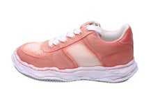 画像をギャラリービューアに読み込む, 新品未使用 MIHARA YASUHIRO ミハラヤスヒロ オリジナルソール スプレーエフェクト キャンバス ローカット スニーカー ピンク 42 A12FW717 中古 59485