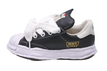 画像をギャラリービューアに読み込む, 新品未使用 MIHARA YASUHIRO ミハラヤスヒロ BLAKEY PUFFER オリジナルソール ローカット スニーカー ブラック ホワイト 牛革 ラバー 42 A12FW723 中古 59487