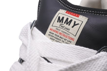 画像をギャラリービューアに読み込む, 新品未使用 MIHARA YASUHIRO ミハラヤスヒロ BLAKEY PUFFER オリジナルソール ローカット スニーカー ブラック ホワイト 牛革 ラバー 42 A12FW723 中古 59487