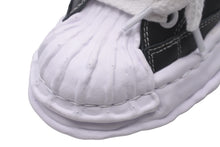 画像をギャラリービューアに読み込む, 新品未使用 MIHARA YASUHIRO ミハラヤスヒロ BLAKEY PUFFER オリジナルソール ローカット スニーカー ブラック ホワイト 牛革 ラバー 42 A12FW723 中古 59487