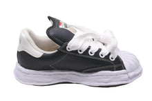 画像をギャラリービューアに読み込む, 新品未使用 MIHARA YASUHIRO ミハラヤスヒロ BLAKEY PUFFER オリジナルソール ローカット スニーカー ブラック ホワイト 牛革 ラバー 42 A12FW723 中古 59487