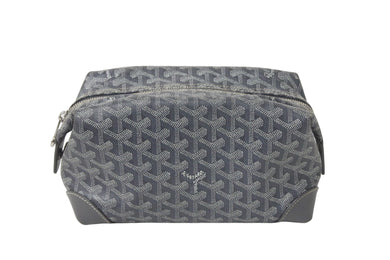 GOYARD ゴヤール BOEING25 ボーイング25 ポーチ クラッチバッグ セカンドバッグ PVC グレー 美品 中古 59500