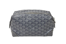 Load image into Gallery viewer, GOYARD ゴヤール BOEING25 ボーイング25 ポーチ クラッチバッグ セカンドバッグ PVC グレー 美品 中古 59500