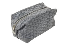 Load image into Gallery viewer, GOYARD ゴヤール BOEING25 ボーイング25 ポーチ クラッチバッグ セカンドバッグ PVC グレー 美品 中古 59500