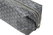 Load image into Gallery viewer, GOYARD ゴヤール BOEING25 ボーイング25 ポーチ クラッチバッグ セカンドバッグ PVC グレー 美品 中古 59500
