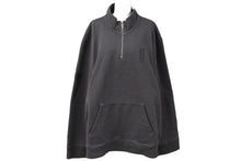 Load image into Gallery viewer, CHROME HEARTS クロムハーツ ハーフジップ トレーナー スウェット ダガージップ ブラック サイズXL 美品 中古 59505