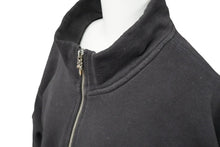 Load image into Gallery viewer, CHROME HEARTS クロムハーツ ハーフジップ トレーナー スウェット ダガージップ ブラック サイズXL 美品 中古 59505