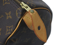 Load image into Gallery viewer, LOUIS VUITTON ルイヴィトン ハンドバッグ スピーディ25 M41528 モノグラム PVC ブラウン 美品 中古 59509
