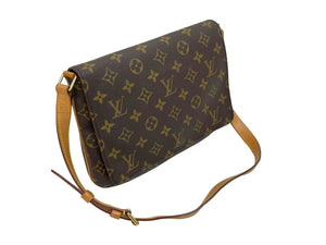 LOUIS VUITTON ルイ ヴィトン ショルダーバッグ ミュゼットタンゴ M51257 モノグラム ブラウン フランス製 美品 中古 59511