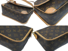 Load image into Gallery viewer, LOUIS VUITTON ルイ ヴィトン ショルダーバッグ ジャカードストラップ M46049 ディアヌ NM PM ブラウン フューシャ 良品 中古 59514