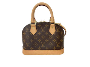 極美品 LOUIS VUITTON ルイヴィトン 2WAYハンドバッグ アルマBB M53152 モノグラム 中古 59516