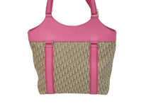 Load image into Gallery viewer, Christian Dior クリスチャンディオール ハンドバッグ トロッター ロゴプレート コットンキャンバス 09-BO-0095 美品 中古 59518