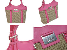 Load image into Gallery viewer, Christian Dior クリスチャンディオール ハンドバッグ トロッター ロゴプレート コットンキャンバス 09-BO-0095 美品 中古 59518