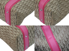 Load image into Gallery viewer, Christian Dior クリスチャンディオール ハンドバッグ トロッター ロゴプレート コットンキャンバス 09-BO-0095 美品 中古 59518