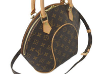 Load image into Gallery viewer, LOUIS VUITTON ルイ ヴィトン ハンドバッグ エリプスPM M51127 ショルダーストラップ付き モノグラム ブラウン 美品 中古 59522