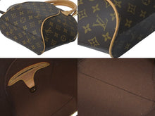 Load image into Gallery viewer, LOUIS VUITTON ルイ ヴィトン ハンドバッグ エリプスPM M51127 ショルダーストラップ付き モノグラム ブラウン 美品 中古 59522