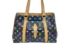 Load image into Gallery viewer, LOUIS VUITTON ルイヴィトン トートバッグ オーレリアMM M40095 モノグラムマルチカラー ブラック 美品 中古 59523