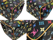 Load image into Gallery viewer, LOUIS VUITTON ルイヴィトン トートバッグ オーレリアMM M40095 モノグラムマルチカラー ブラック 美品 中古 59523