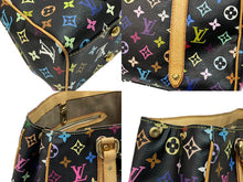 Load image into Gallery viewer, LOUIS VUITTON ルイヴィトン トートバッグ オーレリアMM M40095 モノグラムマルチカラー ブラック 美品 中古 59523