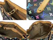 Load image into Gallery viewer, LOUIS VUITTON ルイヴィトン トートバッグ オーレリアMM M40095 モノグラムマルチカラー ブラック 美品 中古 59523