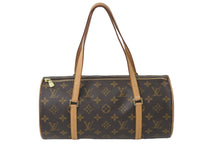 Load image into Gallery viewer, LOUIS VUITTON ルイヴィトン モノグラム パピヨン30 ハンドバッグ ブラウン PVC 鞄 ロゴ 手持ち M51385 美品 中古 59524