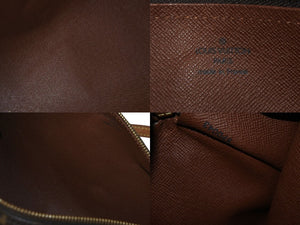 LOUIS VUITTON ルイヴィトン モノグラム パピヨン30 ハンドバッグ ブラウン PVC 鞄 ロゴ 手持ち M51385 美品 中古 59524