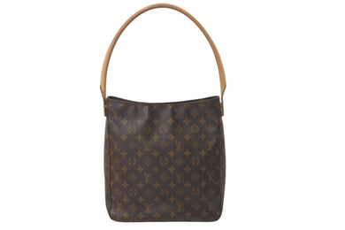 LOUIS VUITTON ルイヴィトン ショルダーバッグ ワンショルダー ルーピングGM M51145 モノグラム ブラウン 美品 中古 59532
